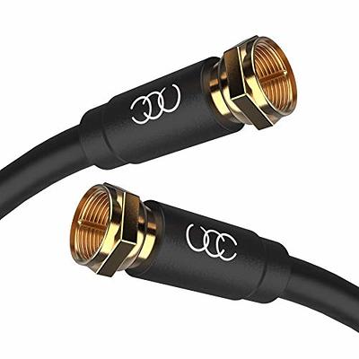 iMBAPrice 12 Feet 3RCA to 3RCA Audio and Video Cable in Gold Plated, Male  to Male Composite AV Cable for TV Set Top Box, Speaker, Amplifier, DVD