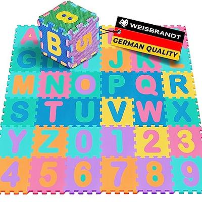 Waterproof Easy to Clean EVA Foam Mat Floor Mat Alphabets Puzzle