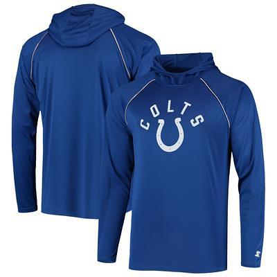 Indianapolis Colts Nike Sideline Coach Short Sleeve Hoodie Quarter-Zip  Jacket - Royal