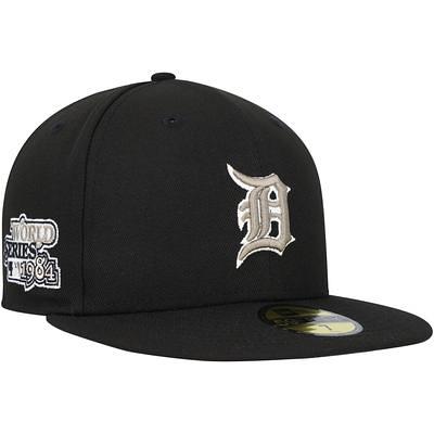 Men's New Era Cream/Pink Detroit Tigers Chrome Rogue 59FIFTY Fitted Hat