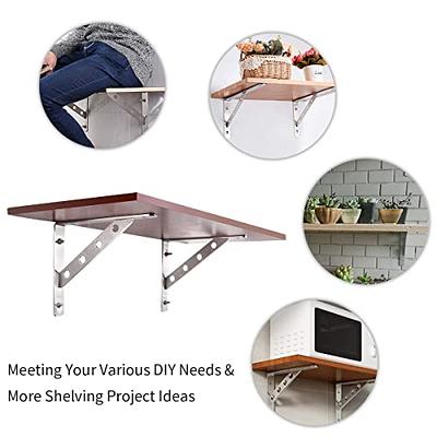 Stainless Steel Bracket Shelf Wall Shelf Brackets Support L shaped