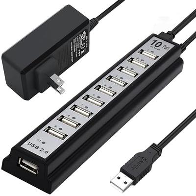 Manhattan 4 Port USB 3.0 & 3.2 Gen 1 Splitter Hub with Long 5ft Cable