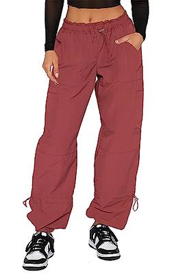 DISCIPBUSH Cargo Pants Women - Parachute Pants for Women Trendy, Womens  Cargo Pants Y2K Pants, Cargo Pants for Girls' Fashion, Baggy Pants Women  Cargo Pants, Black Cargo Pants Woman XXS at