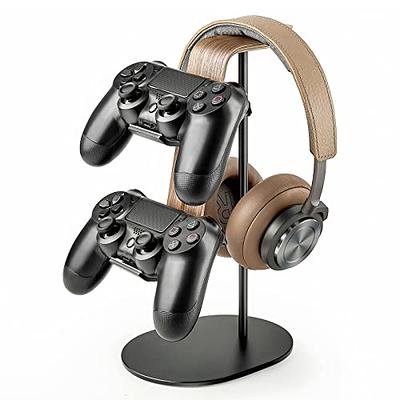  MANMUVIMO Headphone Controller Storage Holder for Desk 4 Tiers  with Anti-Slip Stable Suction Cup, Controller Holder, Universal Gaming Desk  Accessories for PS5/PS4/Xbox Series/Xbox One/Switch Pro : Video Games