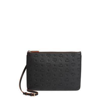 MCM Aren Crossbody Pouch in Monogram Leather Handbags - Bloomingdale's