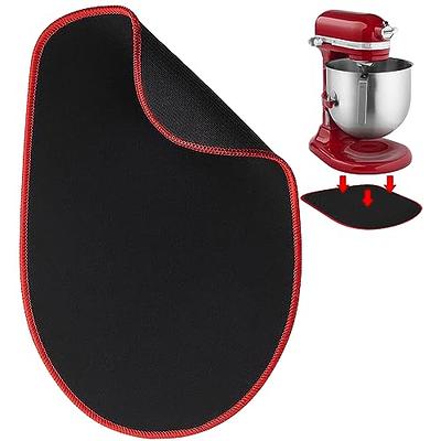HOMEST Stand Mixer Dust Cover, Storage Bag with Pockets Compatible with KitchenAid Tilt Head & Bowl Lift Models (Black, Fit for Bowl Lift 5-8 quart) (