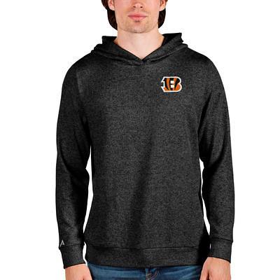 Women's Antigua White Cincinnati Bengals Victory Crewneck Chenille Pullover  Sweatshirt