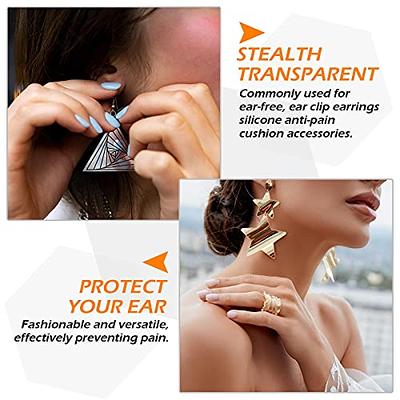 Outus 600 Pcs Earring Stickers for Split Earlobes Ear Stickers for Heavy  Earrings Earring Support Protectors Patches Large Earring Stabilizers Stickers  Ear Lobe Saver Lifts - Yahoo Shopping