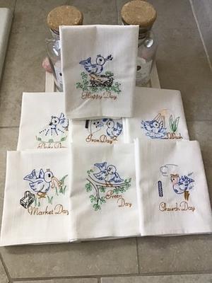 Monogrammed Kitchen Towel Bundle