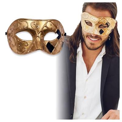 Halloween Gold Masquerade Mask