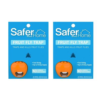 Safer Brand Safer Home Indoor Ready-to-Use Fruit Fly Trap (2 Traps