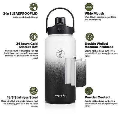 Thermoflask 40oz Insulated Stainless Steel Bottle 2 In 1 Chug And