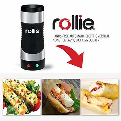 Rollie Egg cooker Automatic Electric Vertical (Stainless steel) / Egg  sandwich,Egg rolls, Omelets, Scrambled eggs, Breakfast egg maker. Free  cleaning brush + 25 recipes - Yahoo Shopping