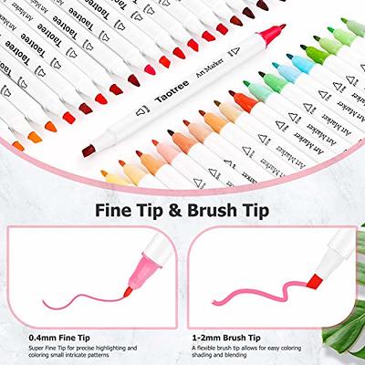 Brled 80 Color Alcohol Art Markers with Free App - Chisel and Fine Tip for  Painting, Coloring, Sketching and Drawing - Yahoo Shopping