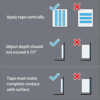 MILEQEE Double-Sided Mesh Carpet Tape Heavy Duty, 2.4in x 66FT (20m), Large  Durable Duct Cloth Tape, High Stickiness Strong 2 Sided Tape for Rugs,  Removable Multipurpose Tape, Easy Tear - Yahoo Shopping