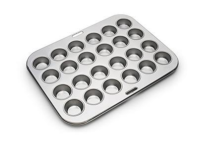 Fox Run Mini Muffin Pan, 24 Cup, Stainless Steel - Yahoo Shopping