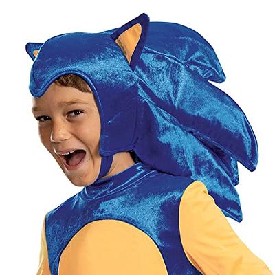 Disguise Sonic Costume Kids Official Sonic Prime Costume Headpiece Medium  (7-8)