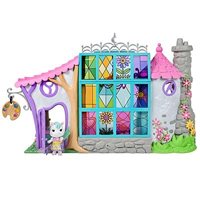 Sunny Days Entertainment Honey Bee Acres Rainbow Ridge Crystal's Ice Cream  Shop – 36 Furniture Accessories with Exclusive Unicorn Figure | Fantasy