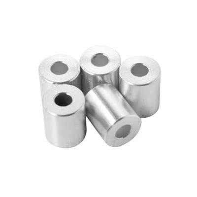 Aluminum Spacer 1/2 OD x 1/4 ID x Choose Your Length, Round Spacer  Unthreaded Standoff Bushing Plain Finish, Fits Screws Bolts 1/4 or M6 by  Metal Spacers Online (1 Length, 2 Pack)…