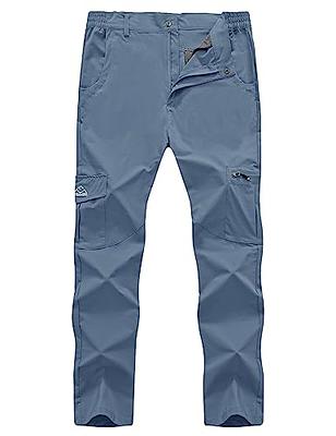 JMIERR Men's Hiking Cargo Pants - Lightweight Waterproof Quick Dry