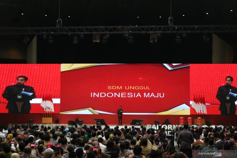 Presiden Jokowi anggaran pendidikan pada 2020 Rp508 triliun
