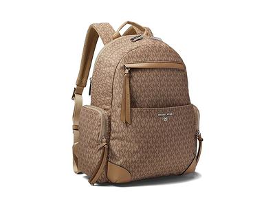 Michael Michael Kors Logo Prescott Large Backpack - Brown/Acorn