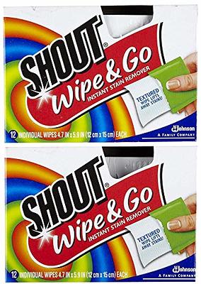 Shout Stain Remover Wipes, 12 Count (Pack of 2) - Yahoo Shopping
