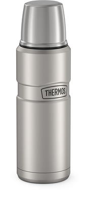 Thermos Stainless King 16 Ounce Compact Bottle, Steel