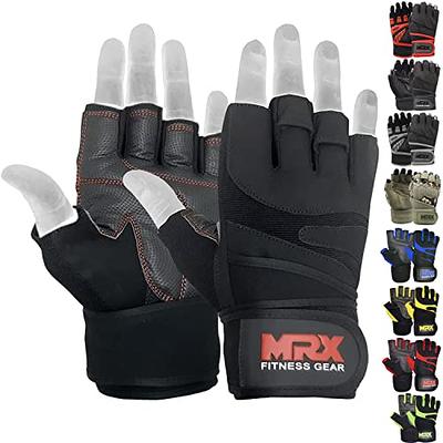 MOREOK Workout Gloves Gym Gloves for Men/Women, 3MM Gel Pad 3/4