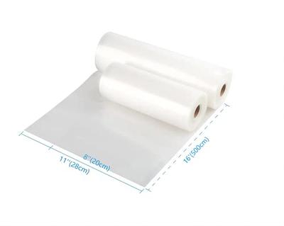  Syntus 11 x 150' Food Vacuum Seal Roll Keeper with Cutter  Dispenser, Commercial Grade Vacuum Sealer Bag Rolls, Food Vac Bags, Ideal  for Storage, Meal Prep and Sous Vide: Home 