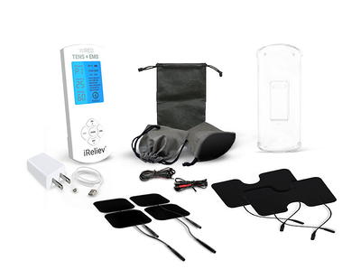 iReliev Pain Relief System Dual Channel Tens Unit