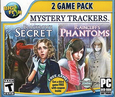 Mystery Trackers BLACKROWS SECRET + RAINCLIFFS PHANTOMS Hidden Object PC  Game DVD -ROM - Yahoo Shopping