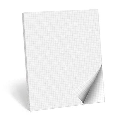 321Done Double Sided Graph Paper Notepad, 0.20 Grid, 8.5x11, Made in the  USA, Quad Ruled Pad for Writing, Drawing, Sketching, Journaling, Planning  (50 Sheets) Thick Paper, Squares on Both Sides - Yahoo Shopping