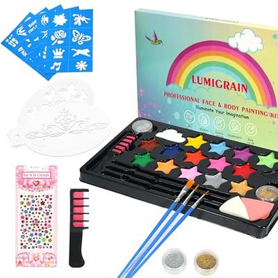 Temporary Tattoos for Girls and Boys – Glow Yeah Temporary Tattoo Play  Design Kit with Refill Pack 2 and Vibrating Pen and Glow in Dark designs -  Great gift or art activity
