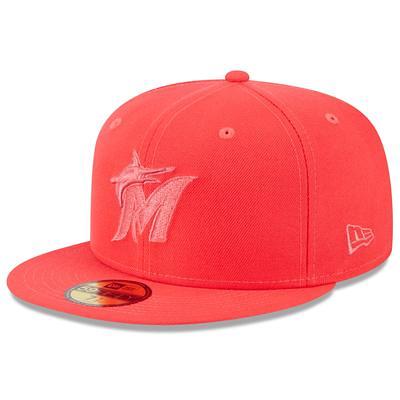 Men's New Era Light Blue Miami Marlins 2023 Spring Color Basic 59FIFTY Fitted Hat