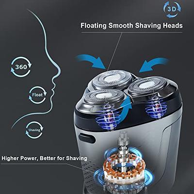  OOYY Mens Electric Shaver Razor Cordless Beard Trimmer for Men  Nose Hair Trimmer 4 in 1 Trimmer Kit USB Rechargeable Razors for Shaving  Wet Dry Shaver : Beauty & Personal Care