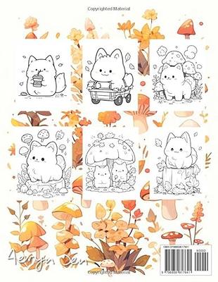 Autumn Coloring Book for Kids Ages 4-8: A Collection of Fun and Cute Autumn Coloring Pages for Kids Ages 4-8 - Autumn Drawing Book for Kids - Autumn Gift for Children [Book]