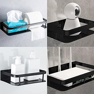 Camera Shelf Wall Mount Floating Stand Shelf For Security Camera Small  Items Self-adhesive Shelf Top Box Wall Mounting Holder