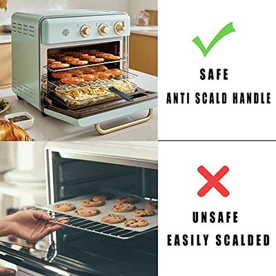 Air Fryer Toaster Oven Combo - Fabuletta 10-in-1 Countertop Convection Oven  1800W, Flip Up & Away Capability for Storage Space, Oil-Less Air Fryer Oven  Fit 12 Pizza, 9 Slices Toast, 5 Accessories