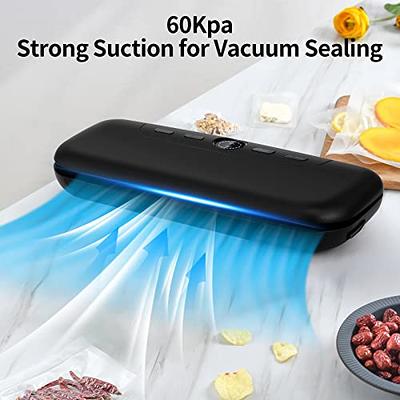 BOEASTER Dry/Moist Vacuum Sealer Machine, Air Vacuum Sealers for Sous Vide  and Food Storage, Air Sealer Machine with 10 Vacuum Seal Bags & 1 Air