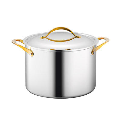 LEUGWAKN Stainless Steel Stock pot-8 Quart pot-Stockpots with Lid-Soup  Pot-Induction Pot-Cookware Pot-Cooking Pot-Crock Pot