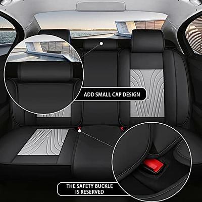 DIKSOAKR Front Car Seat Covers Fit for Honda HRV 2016-2024 Breathable Suede  Car Seat Cushion Anti-Slip Padded Seat Protector with Memory Foam