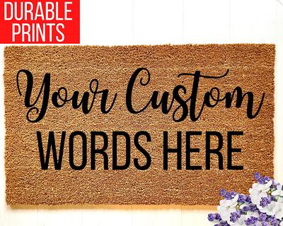 Custom Doormats & Personalized Welcome Mats