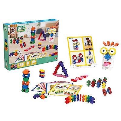 PLUS PLUS BIG - Open Play Set - 100 Piece - Basic Color Mix, Construction  Building Stem Toy, Interlocking Large Puzzle Blocks for Toddlers and