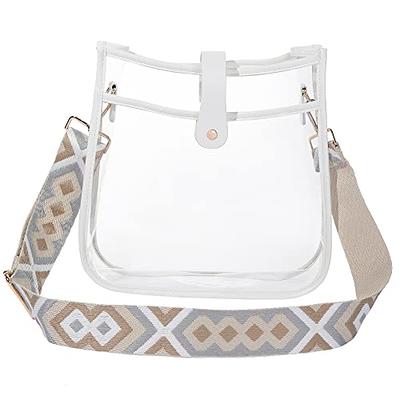 clear crossbody bag designer