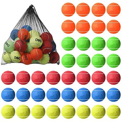 Frisco Fetch Squeaking Colorful Tennis Ball Dog Toy, 3-Pack