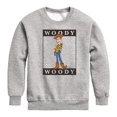 Disney Pixar Toy Story Men's I Am Woody The Cowboy Costume Adult Zip Hoodie  (LG)