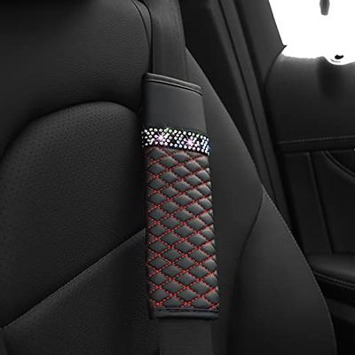 2Pcs Car Seat Belt Cover Pads, Shoulder Seatbelt Pads Cover, Safety Belt  Strap Shoulder Pad for Adults and Children(Black)