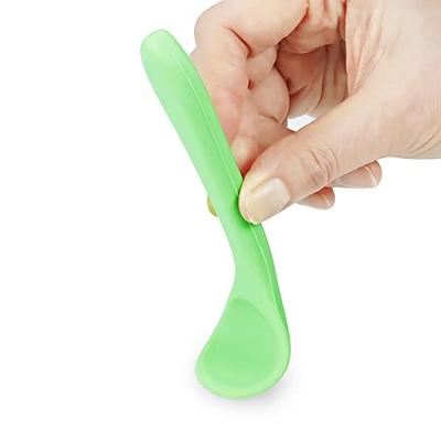 Silicone Baby Spoons and Fork Feeding Set(6pack) – PandaEar