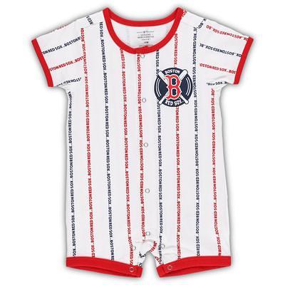 Infant White Boston Red Sox Ball Hitter Coverall - Yahoo Shopping